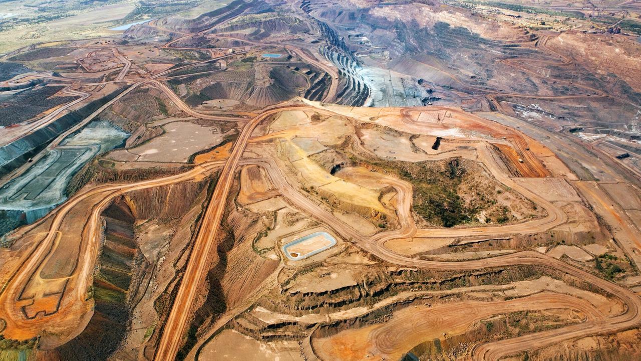 Australia has a heavy reliance on iron ore exports to China.