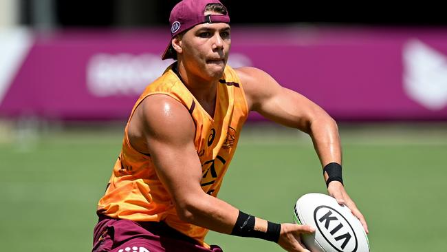 Reece Walsh returns to Red Hill as Brisbane’s premier 2023 recruit. Picture: Getty Images