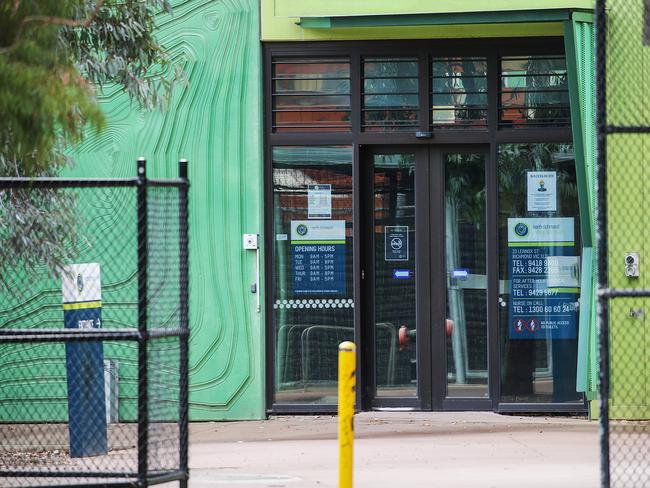 The safe injecting room opened at the North Richmond Community Health centre on Saturday. Picture: Ian Currie