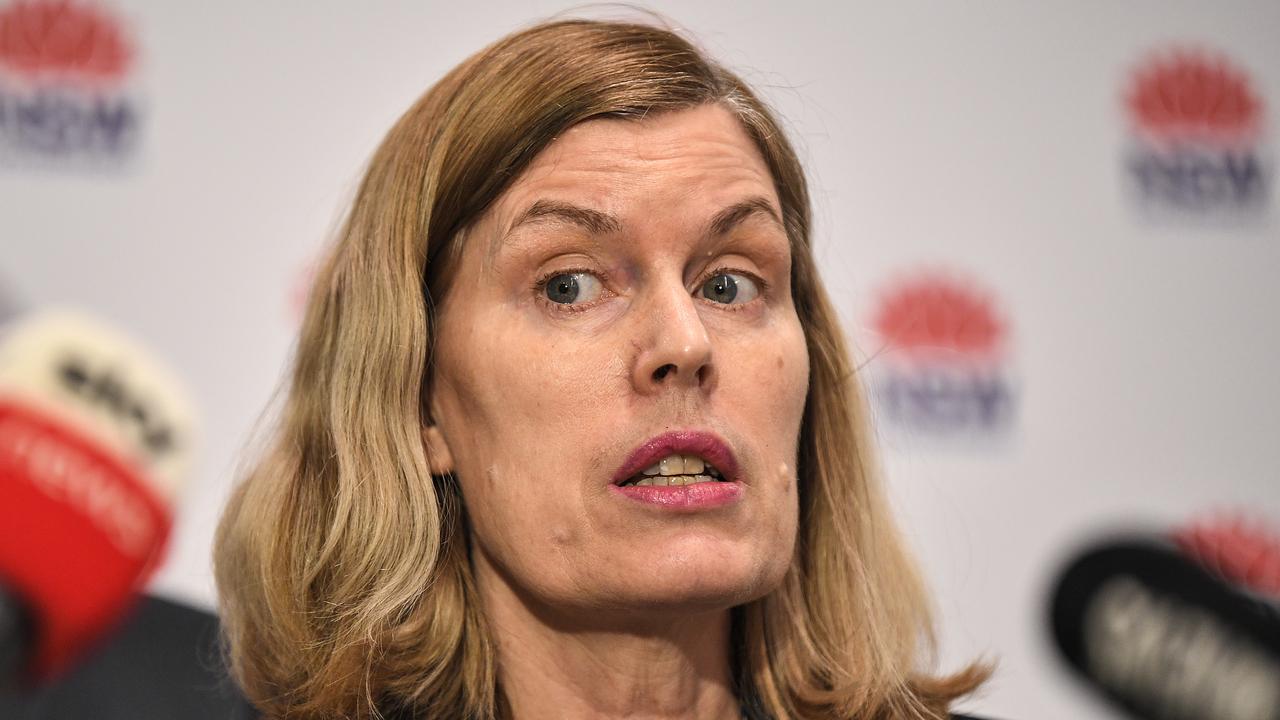 Dr Kerry Chant, the NSW Chief Health Officer, says it needs to be easier to get passenger cards for those on at-risk flights. Picture: AAP Image/James Gourley