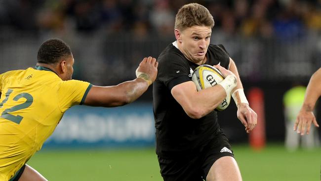 Beauden Barrett and the All Blacks could still tackle the Kangaroos. Picture: Richard Wainwright/AAP