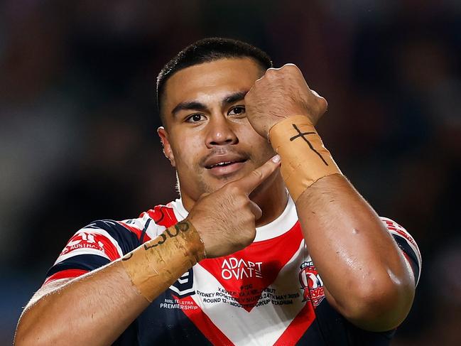 Debutant Xavier Va'a. Picture: Darrian Traynor/Getty Images