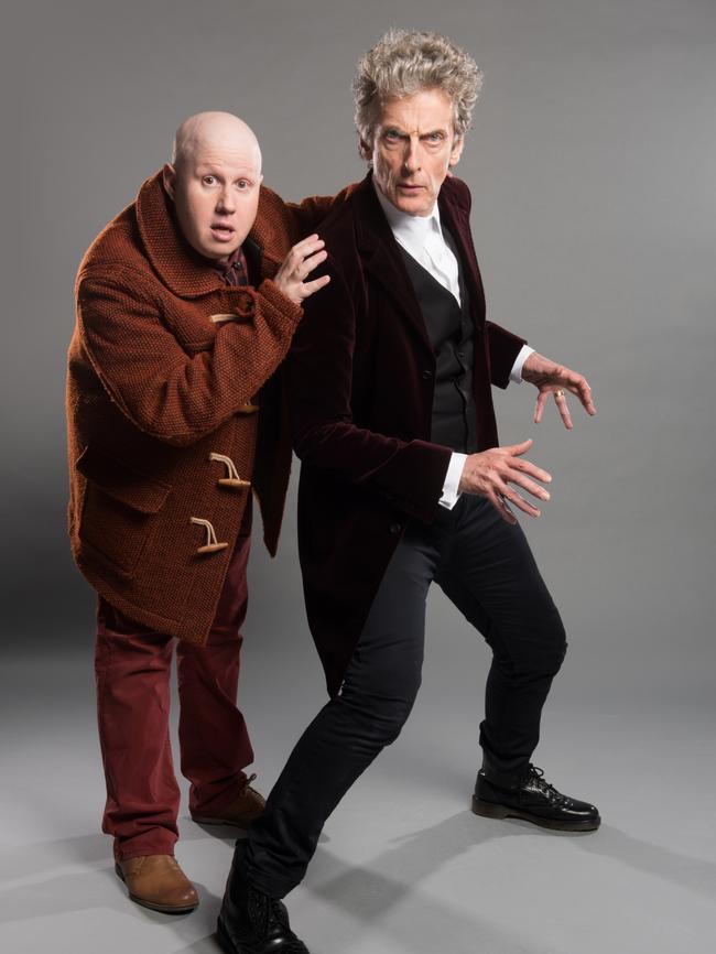 Peter Capaldi and Matt Lucas. Picture: ABC.