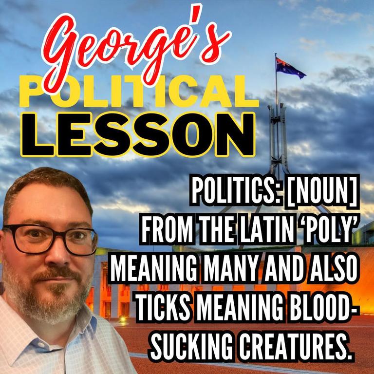 George Christensen shared this image on his Facebook page on January 16, 2024. Less than a month later, he was running for Mackay's local council. Picture: Facebook/George Christensen