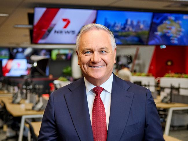 Channel 7 Melbourne news anchor Peter Mitchell.Picture: Channel 7.