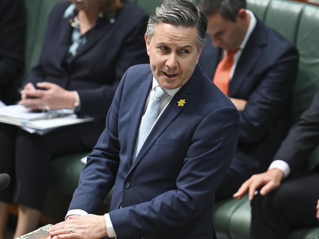 Health Minister Mark Butler defended the new laws. Picture: Martin Ollman