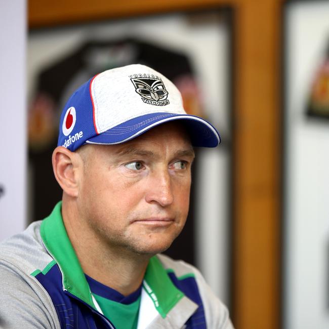 New Warriors head coach Nathan Brown has come under fire for his decision to block a trio of Warriors from representing the Maori. Picture: Phil Walter/Getty Images