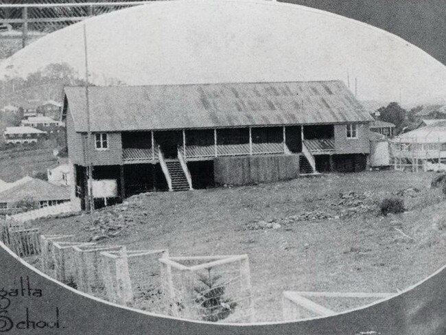 The Coolangatta State School taken in 1920, perched on top of Kirra Hill.