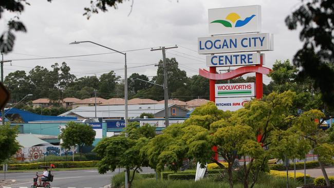 Logan Central shopping centre. Picture: Jono Searle