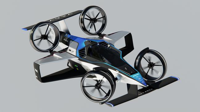 The hydrogen-powered Airspeeder MK4. Picture: Supplied