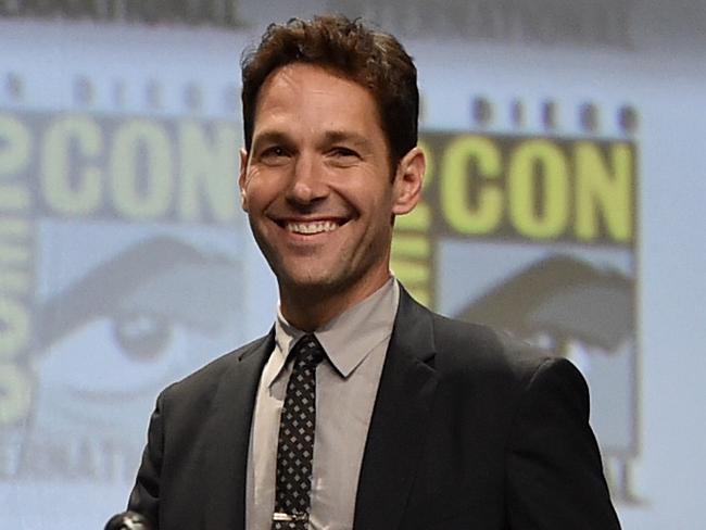 SAN DIEGO, CA - JULY 26: Actor Paul Rudd onstage at Marvel's Hall H Panel for 