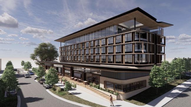 Artist's impression the Hotel Panorama.