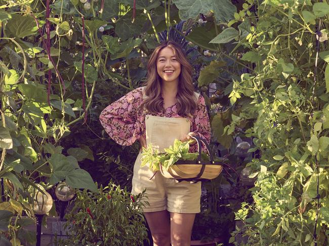 EMBARGO FOR TWAM, 30 NOVEMBER 2024. FEE MAY APPLY. Connie Cao, author of Your Asian Veggie Patch by Connie Cao. Photo: Alicia Taylor