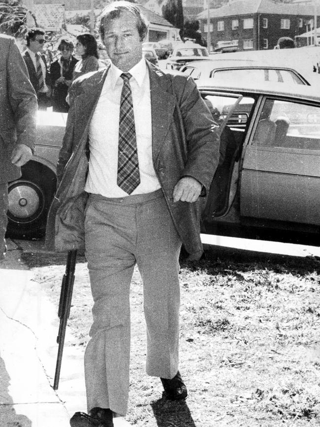 Ex-cop Rogerson in his 1981 heyday.