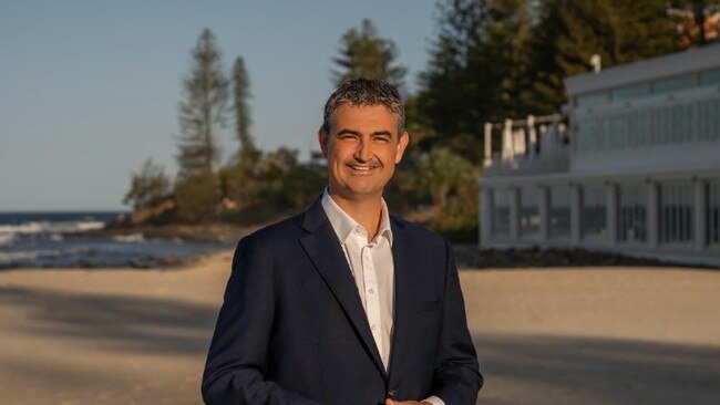 Hermann Vorster at Burleigh beach.