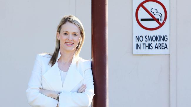 Dr. Bronwyn King has a not-for-profit which campaigns investment funds to divest their shares in tobacco companies. Picture: Aaron Francis