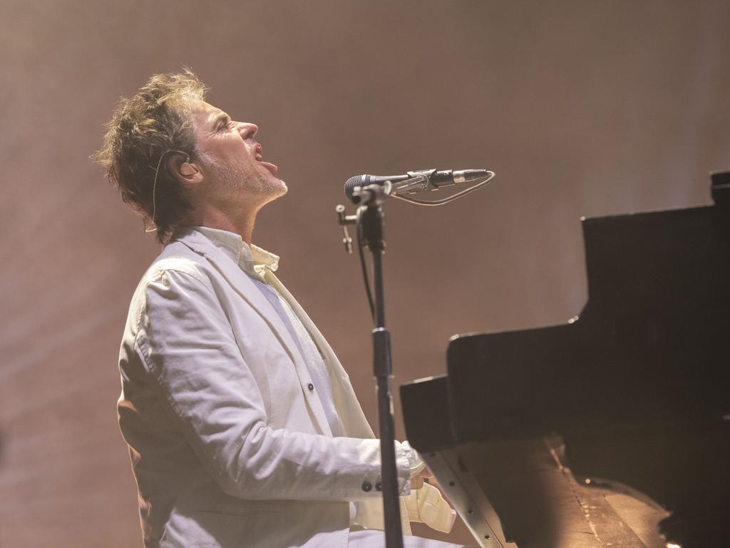 The Whitlams perform their Eternal Nightcap album at the Toowoomba Carnival of Flowers Festival of Food and Wine. Sunday, September 11, 2022. Picture: Nev Madsen.