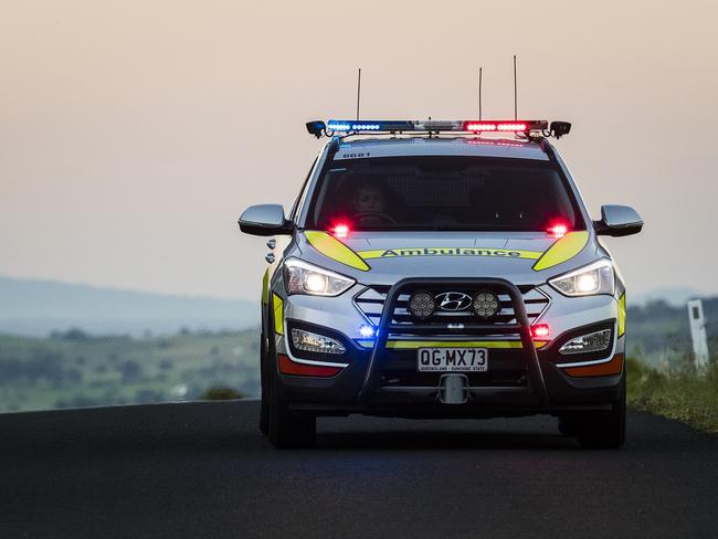 Paramedics assess five people after midnight car crash