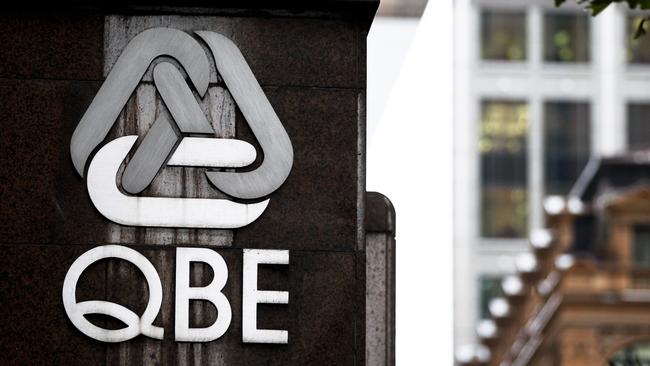 QBE shares have surged to a three-year high as investors switch out of banks in favour of insurers. Picture: Bloomberg