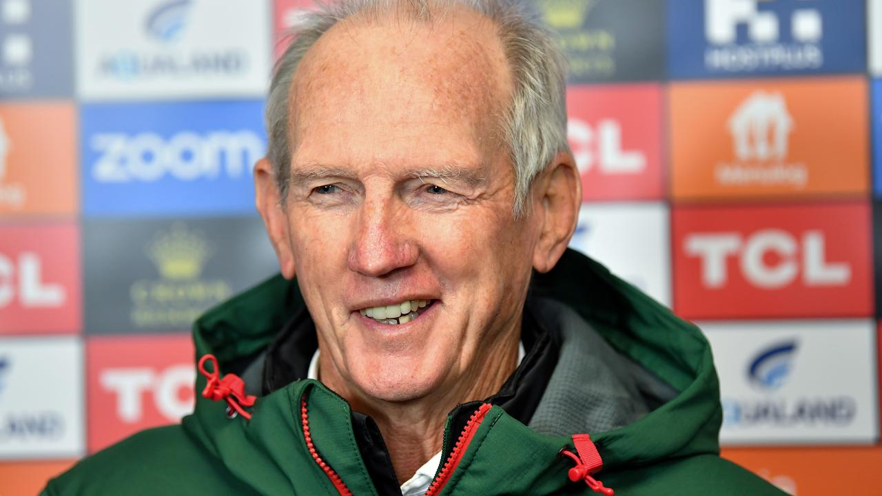 South Sydney coach Wayne Bennett is off-contract at season’s end.