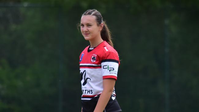 Alyssa Pearsall of the North Sydney Bears Lisa Fiaola Cup side. Picture: James Baird