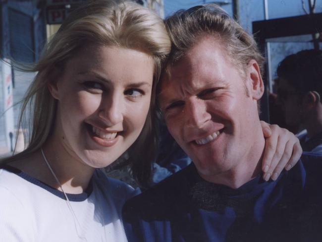 Gordon Wood &amp; fiance model Caroline Byrne