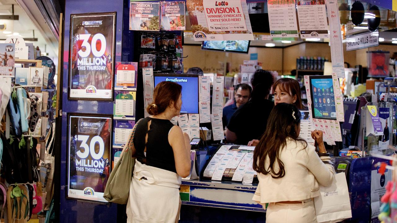 The upgrade included replacing about 5300 outdated lottery terminals across 3700 retailers. Picture: Nikki Short/NewsWire