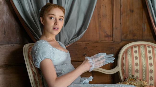 Phoebe Dynevor in Netflix's Bridgerton. Picture: Netflix