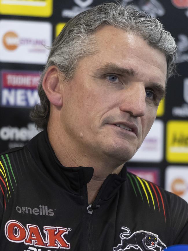 Does Ivan Cleary know something we don’t? Picture: AAP/Craig Golding