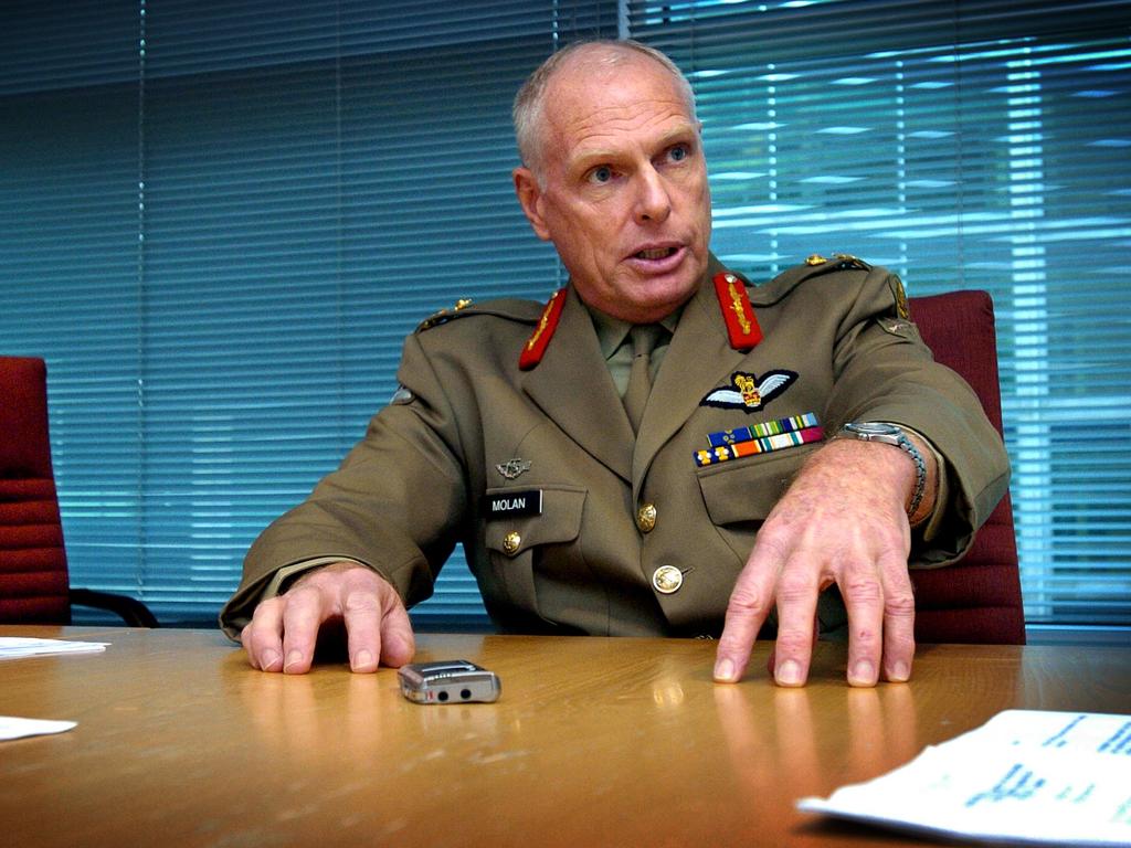 Major General Jim Molan in 2005. Image: Ray Strange