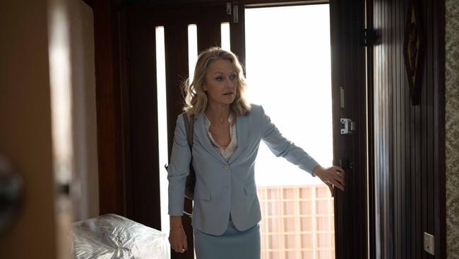 Rachael Blake plays Ursula, a powerhouse mortgage broker, in Significant Others. ABC 2022. Picture: H Stewart