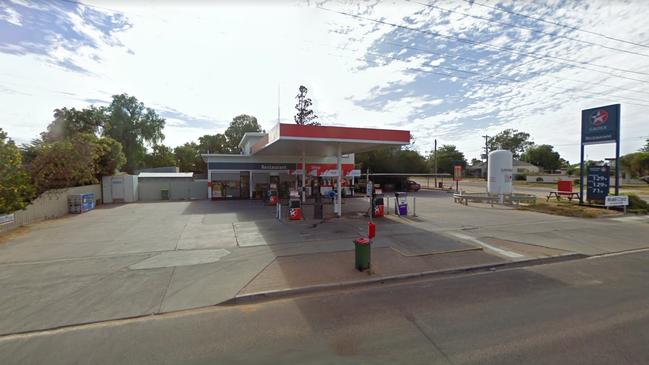 One of the incidents occurred at the Caltex service station at Farrell St, Ouyen. Picture: Google Maps