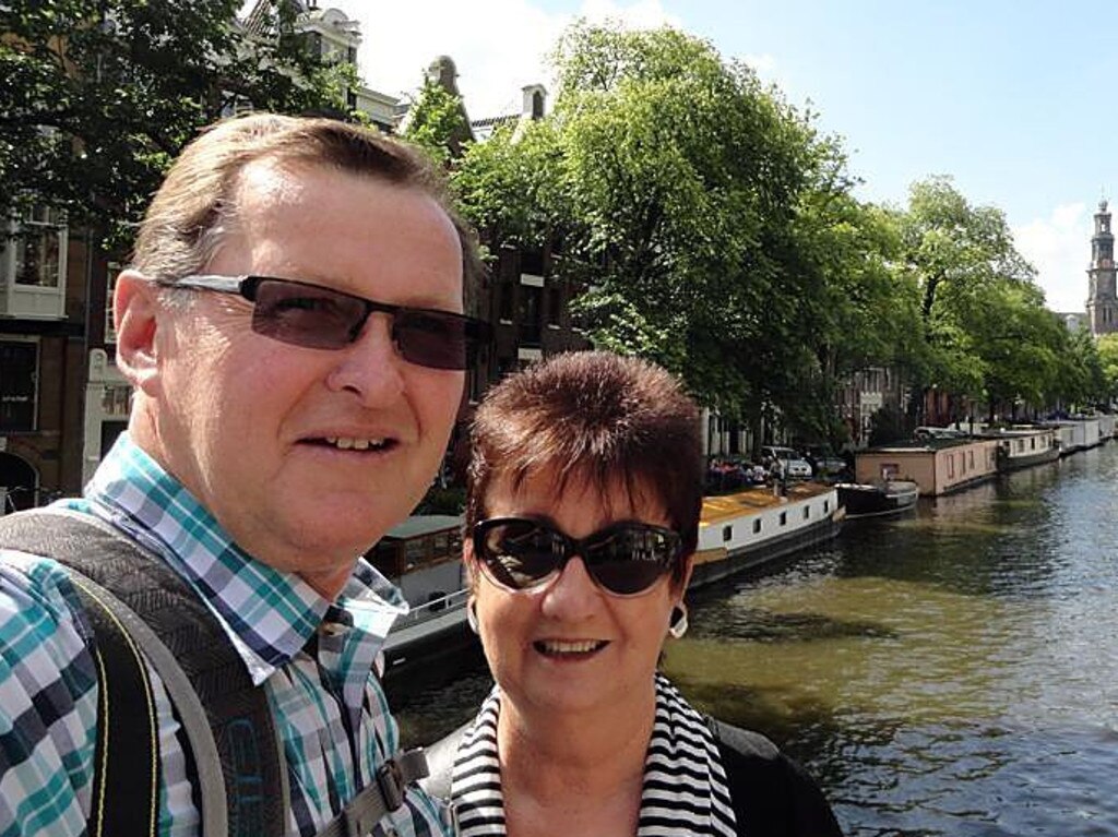 Howard and Susan Horder were on MH17. Their son, Matthew, said the verdict was “important” to families of the victims. Picture: Supplied