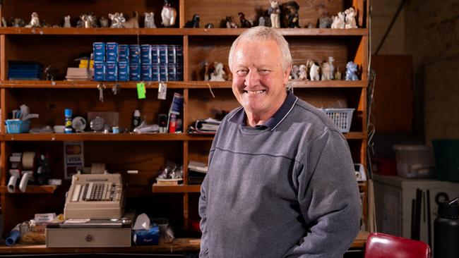 Hoff’s Furniture Market owner Greg Hoff ahead of his store’s closure. Picture: Tim Joy.