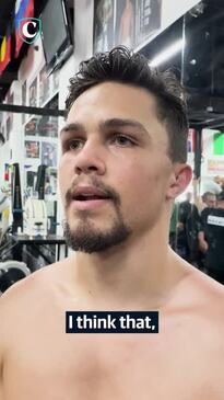 Joey Spencer weighs in on opponent Tim Tszyu