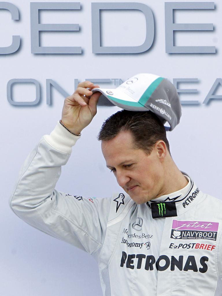 Schumacher is still one of F1’s GOATs. (AP Photo/Alberto Saiz)