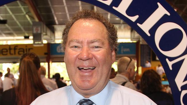 Gold Coast MP Ray Stevens was all smiles at the Magic Millions.