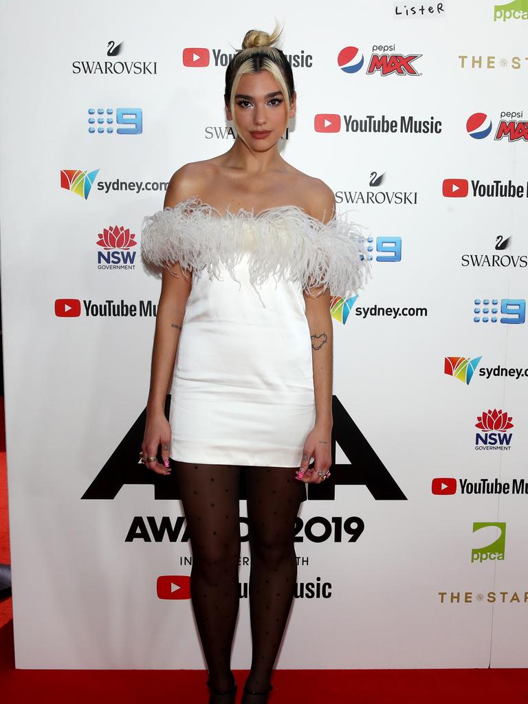 English singer, songwriter and model Dua Lipa. Picture: Toby Zerna