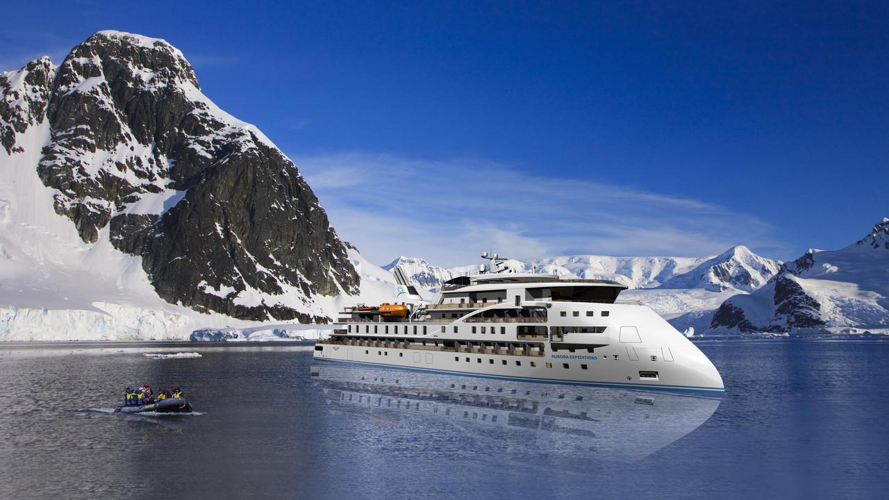 Rendering, Aurora Expeditions New World-Class Expedition Ship 2017 Australian-owned Aurora Expeditions will launch a purpose-built, polar code-compliant ship in 2019Image supplied