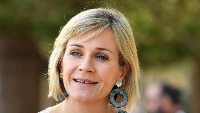 Zany Zali Steggall: Like the circles that you find in the windmills of your mind. Picture: AAP