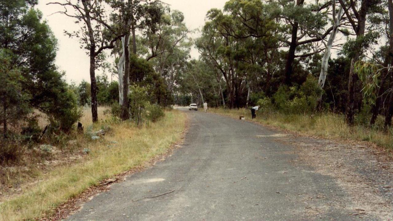 The crime scene where Mr Djordjevic's body was found, in the Southern Highlands of NSW. Picture: NSW Police