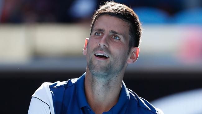 Six-time Australian Open champion Novak Djokovic.