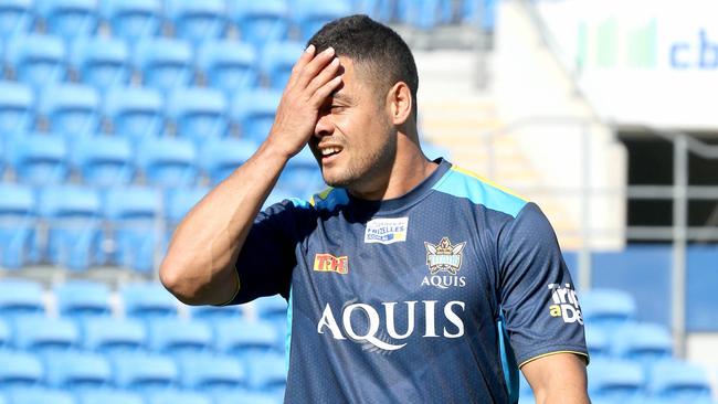 Some reports suggest Jarryd Hayne is staying on the Gold Coast. Picture: Mike Batterham