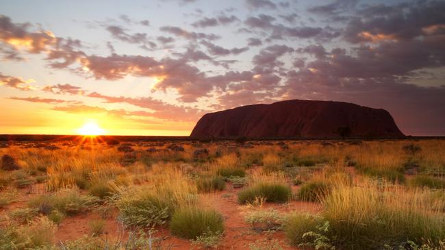 Sunrise: Is Uluru further north than Brisbane? Picture: istock