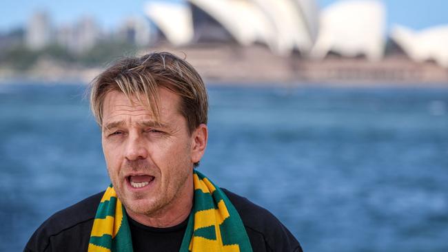 Matildas head coach Tony Gustavsson said all focus is on the first game against Germany. Picture: AFP