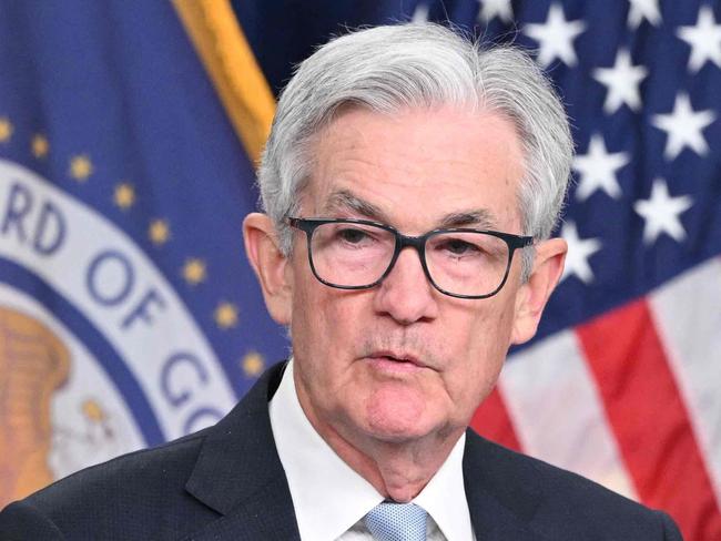 Federal Reserve Board Chairman Jerome Powell speaks during a news conference following a Federal Open Market Committee meeting, at the Federal Reserve Board Building in Washington, DC, on November 2, 2022. - The Federal Reserve delivered another steep interest rate increase on Wednesday, as expected, with its move to cool red-hot inflation taking on more weight amid the political maelstrom ahead of key US midterm elections. (Photo by Mandel NGAN / AFP)