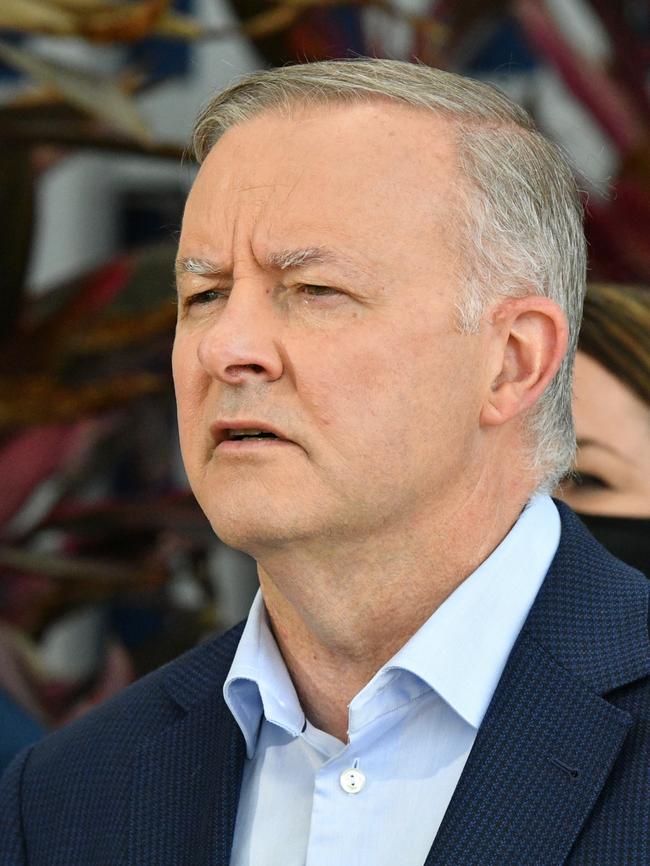 Anthony Albanese is on a tour of Queensland ahead of a 2022 Federal Election. Picture: Caitlan Charles