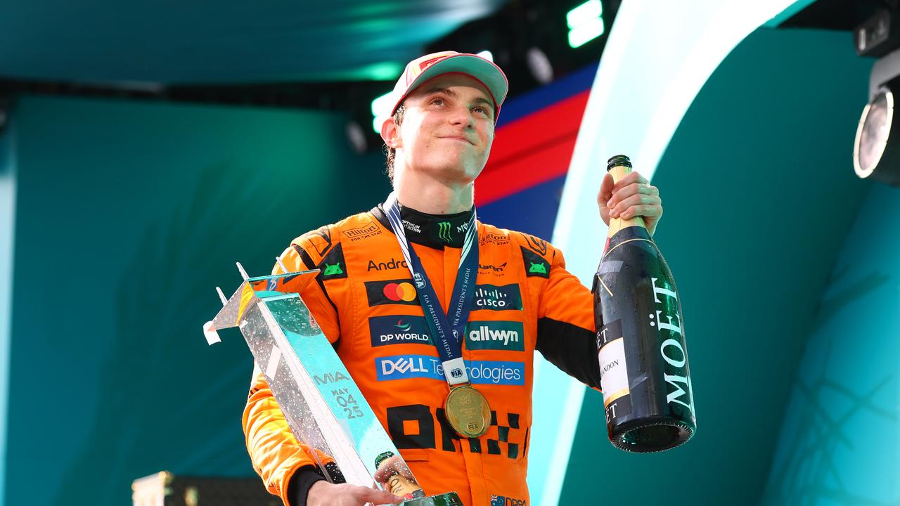 Oscar Piastri joined McLaren ahead of the 2023 season. (Photo by Bryn Lennon – Formula 1/Formula 1 via Getty Images)
