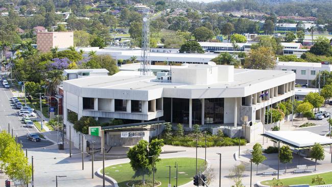 Beenleigh Courthouse and Kent Street. (AAP Image/Renae Droop)