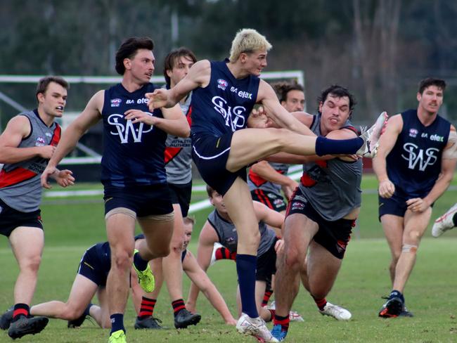 Khy Gibbs of the South West Sydney Blues. Picture: Contributed